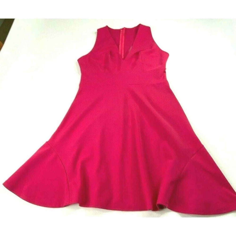 Club London Womens Dress Fit And Flare Sleeveless Collared Pullover Size 10‎